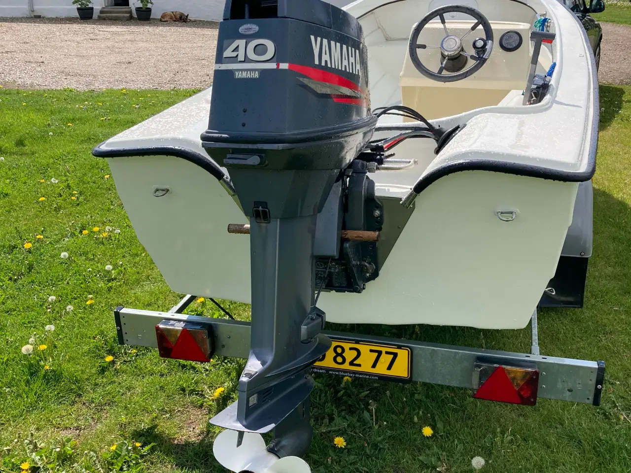 Billede 5 - Norma 17 med 50 hp Yamaha med trim tilt og elstart