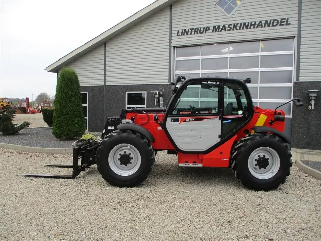 Billede 12 - Manitou MT933 easy Comfort. Dansk maskine, med hydrauliske pallegafler.