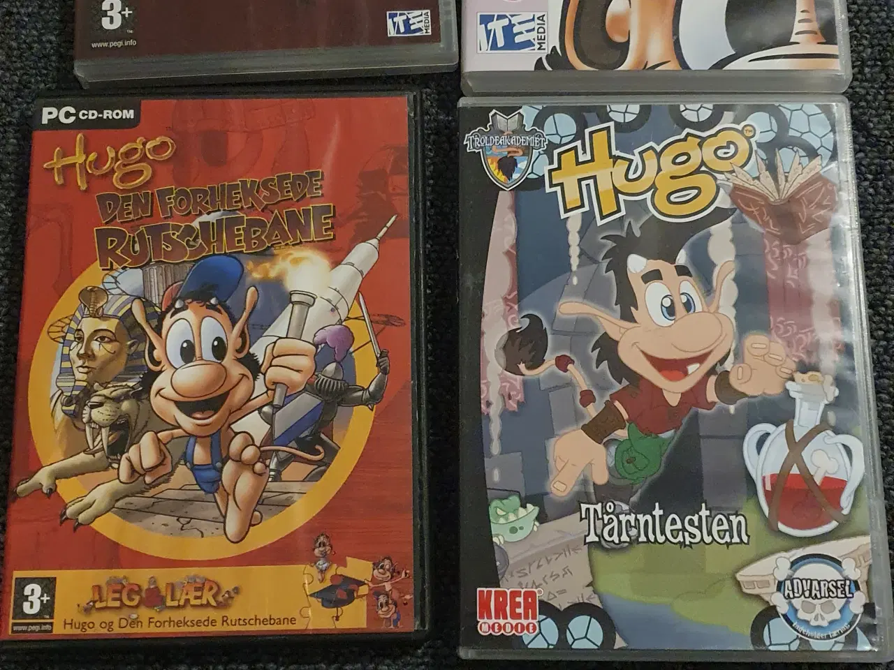 Billede 2 - Hugo  pc spil vintage kendt fra tv