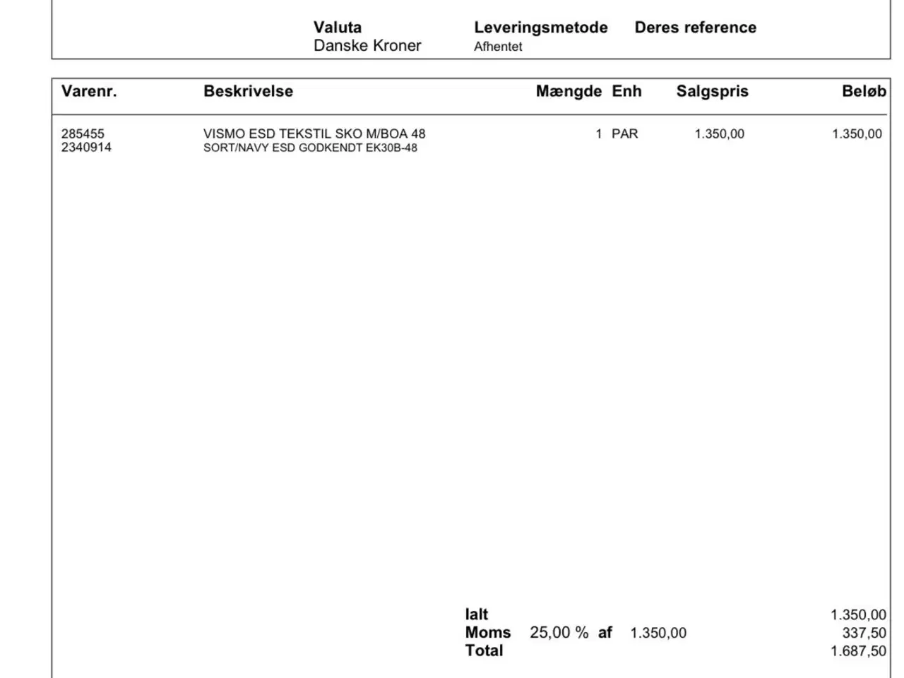 Billede 6 - Store plader (48) Helt nye sikkerhedssko