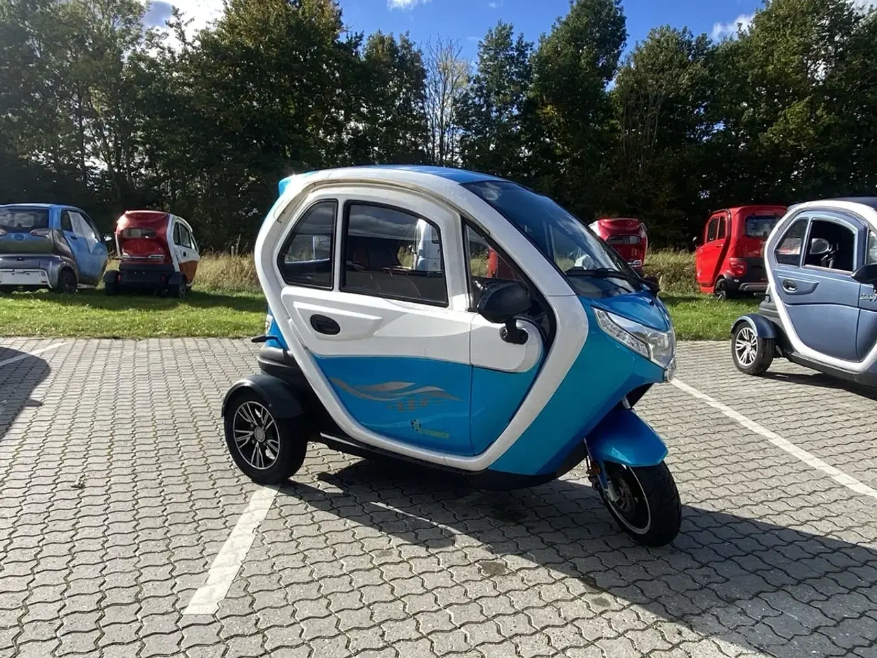 Billede 1 - E-Force blå 25 km/t