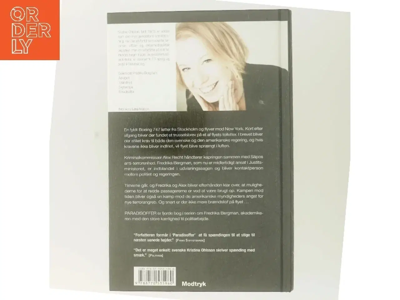 Billede 3 - Paradisoffer af Kristina Ohlsson (Bog)