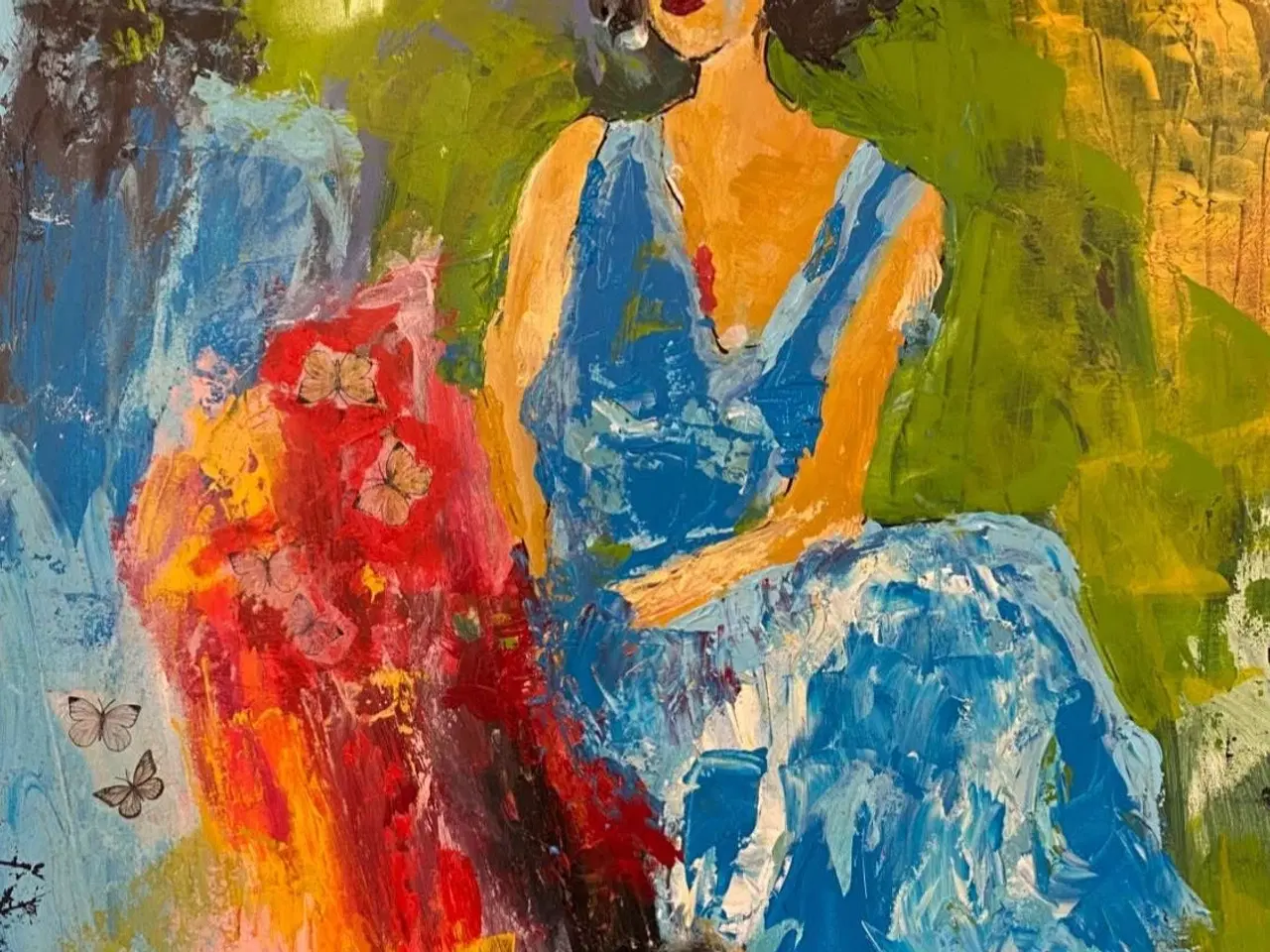 Billede 1 - Malerier forskellige motiver og str 