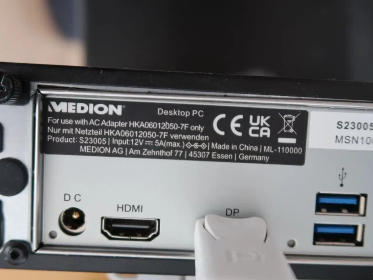 Billede 4 - Computer MEDION S23005