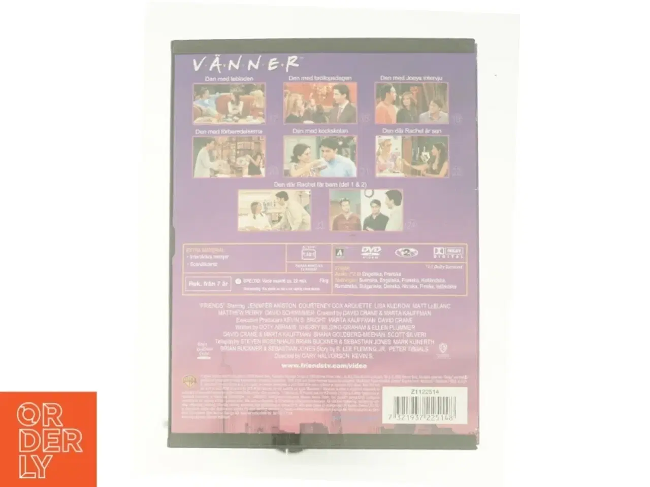 Billede 3 - V&#228;nner - år 8, afsnit 17-24 fra DVD