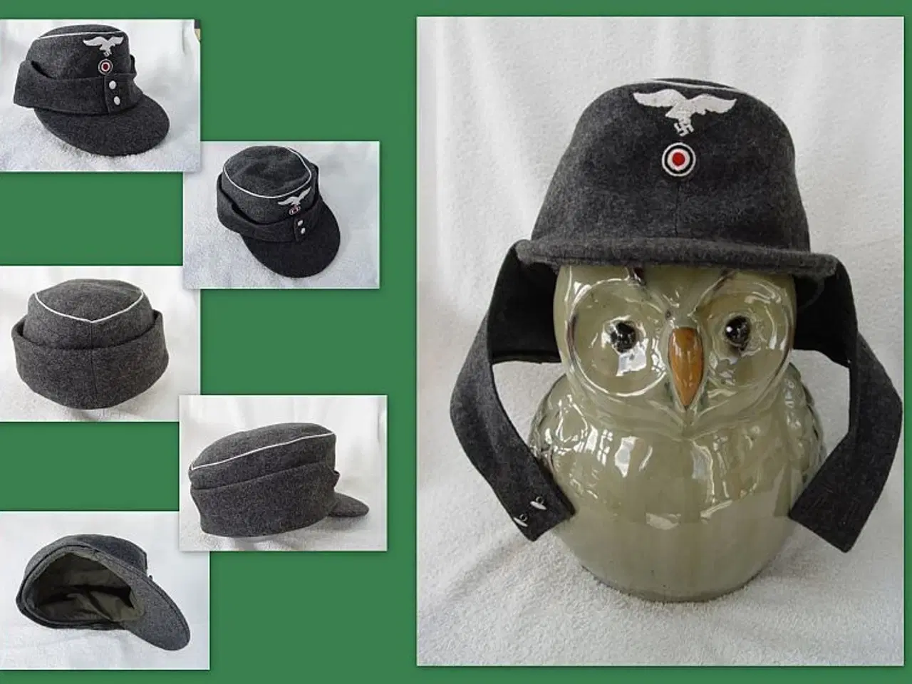 Billede 7 - * Militær * Feldmütze * Luftwaffe * Repro *