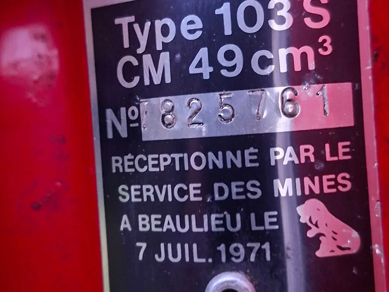 Billede 7 - Peugeot 103 fra 1971