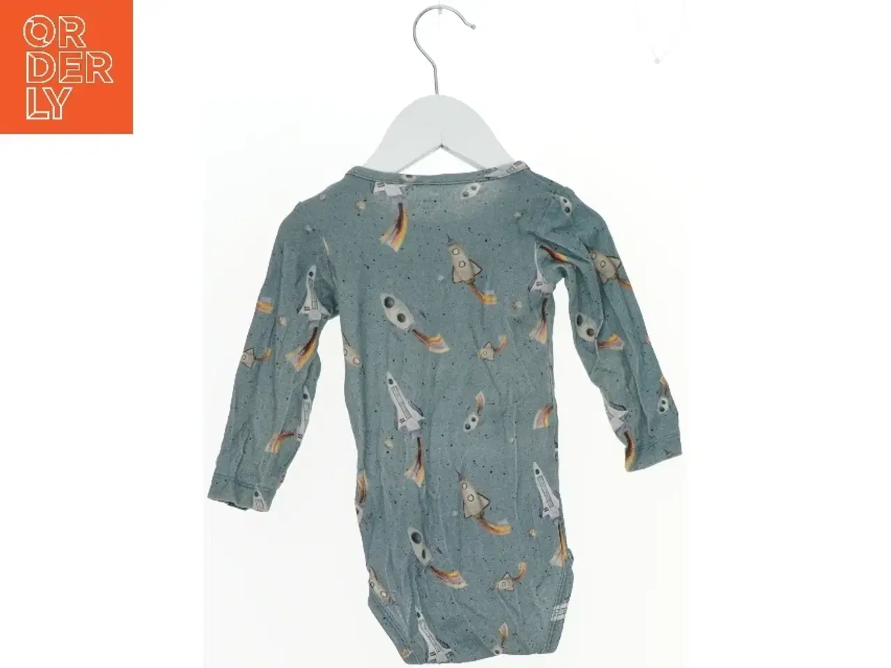 Billede 2 - Børne bodystocking med rumraketmotiv fra Name It (str. 74)