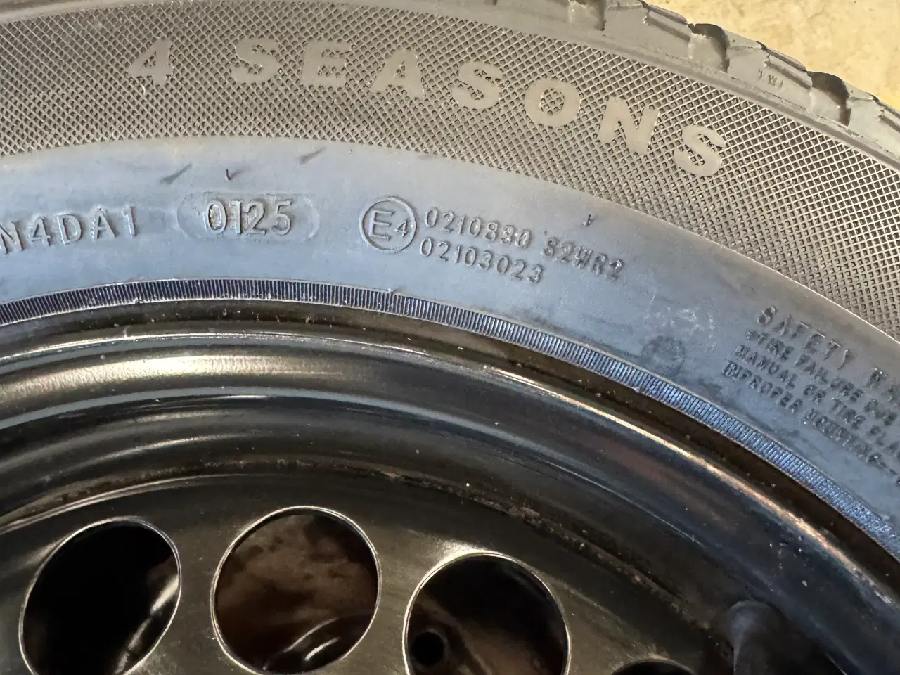 Billede 3 - 4x100 2025 helårsdæk godkendt til vinterkørsel