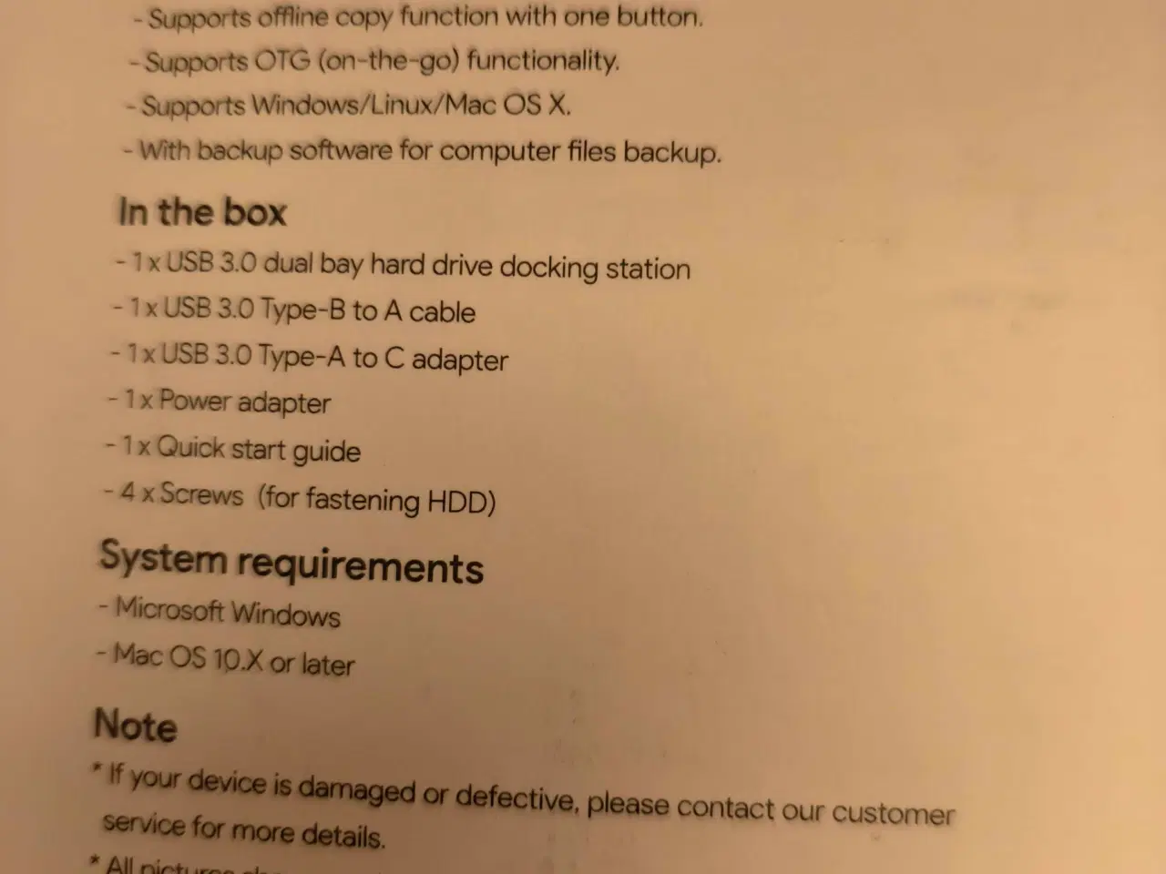 Billede 2 - wavlink docking station usb 3.0 dual bay
