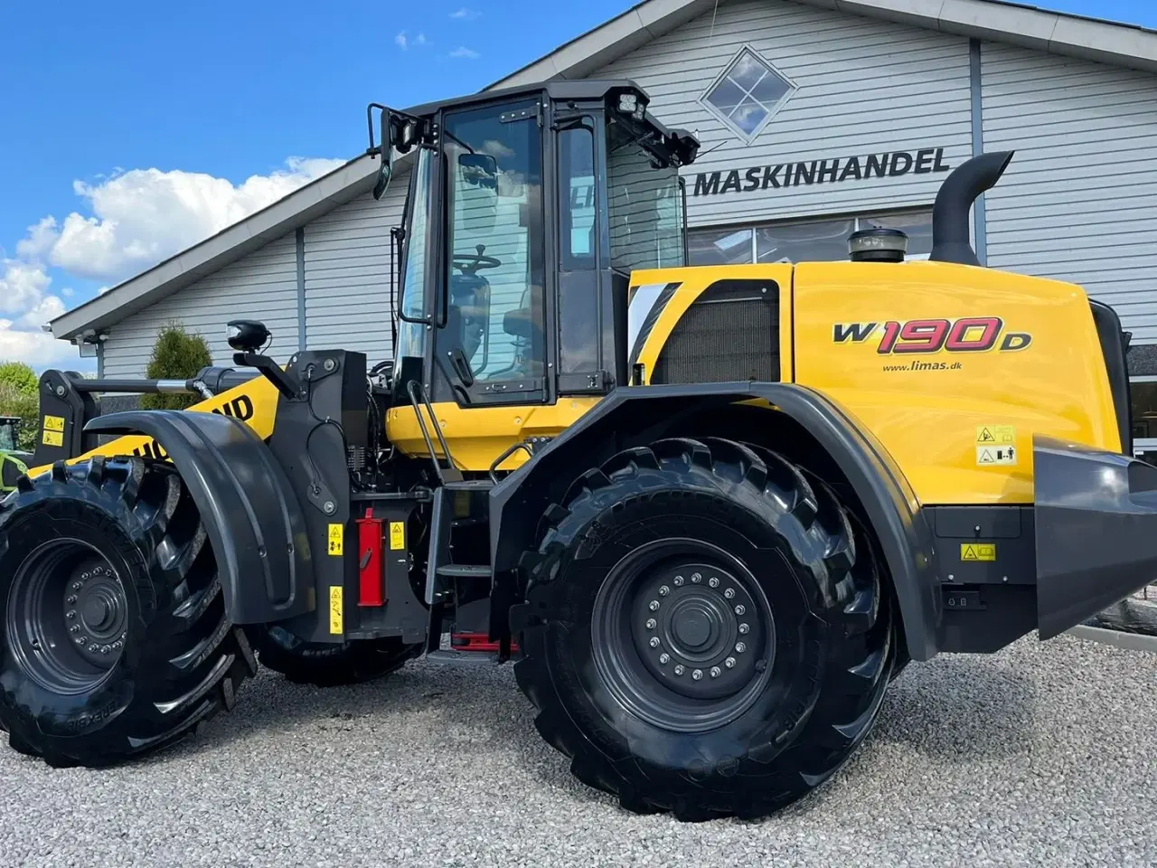 Billede 9 - New Holland W190D DK-Model. LONG REACH med de høje VF 710/65R30 hjulmontering