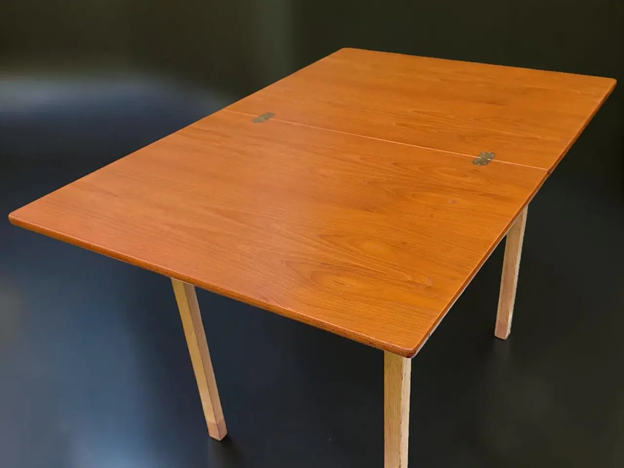 Billede 7 - Multifunktionsbord i teak/eg – foldbart