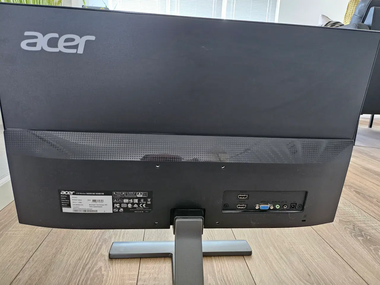 Billede 2 - ACER RG240Y 24" skærm