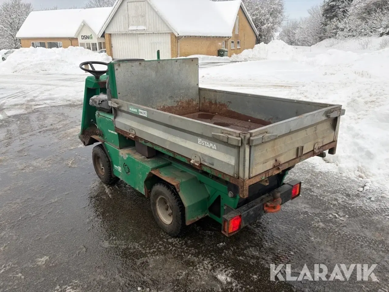 Billede 3 - Minidumper Stama STD 20 med hydraulisk tiplad