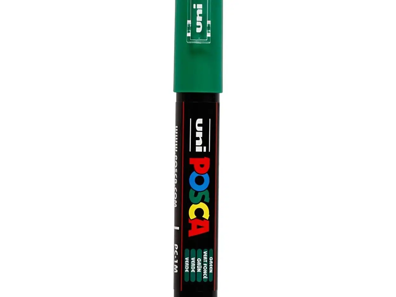 Billede 1 - Posca Tusch PC-1M Grøn 0,7 mm - Extra-fine Streg