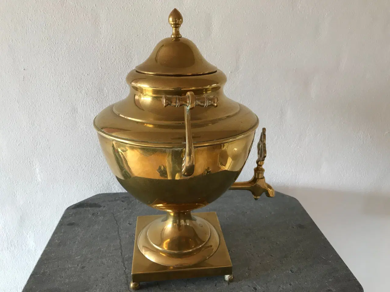 Billede 8 - Stor messing samovar