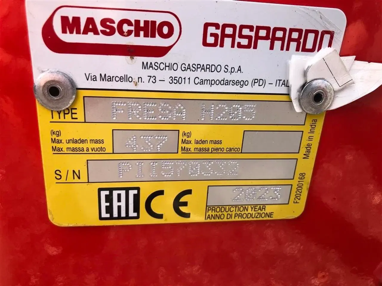 Billede 3 - Maschio H 205 PÅ LAGER TIL OMGÅENDE LEVERING