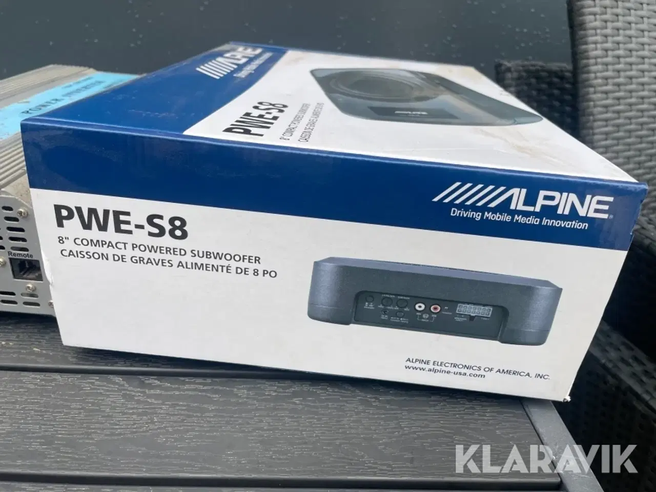 Billede 8 - Subwoofer - power inverter Alpine - Branford PWE-S8