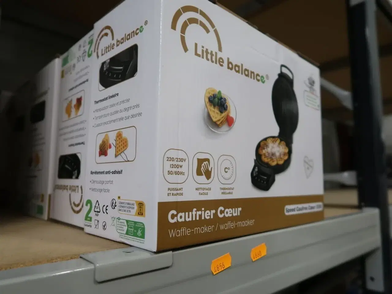 Billede 2 - Vaffeljern LITTLE BALANCE 1200