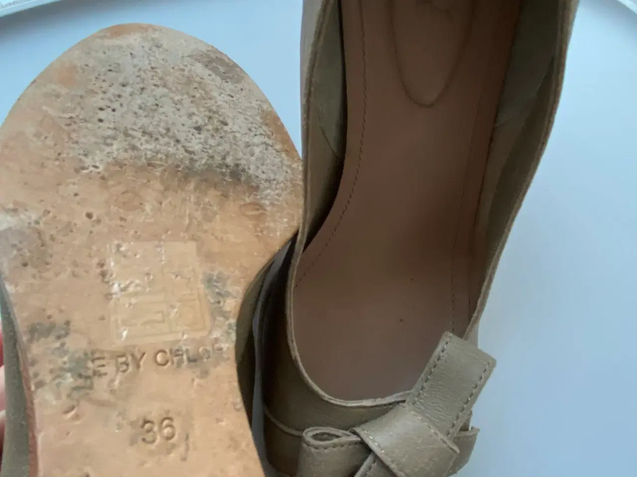 Billede 5 - Flotte sko See by Chloe 7cm kilehæl med god støtte