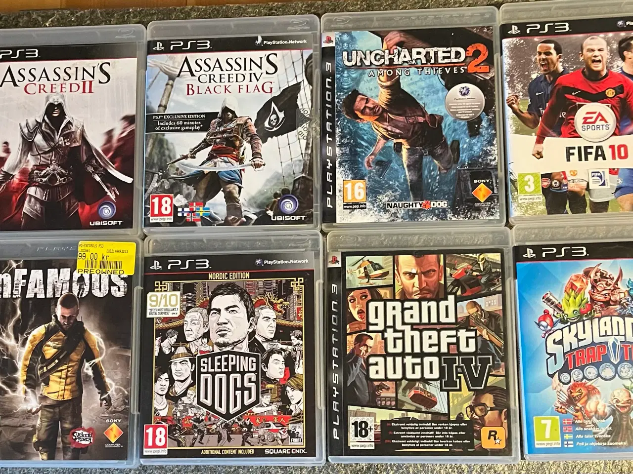 Billede 1 - Playstation spil sælges samlet