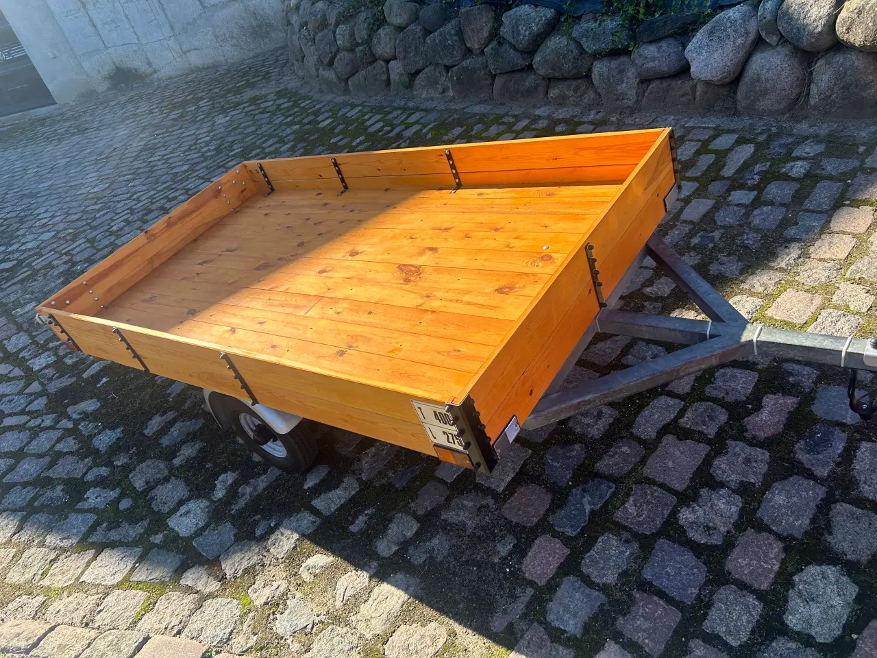 Billede 4 - K.V. Veteran trailer 1972 fra Korup Vognfabrik