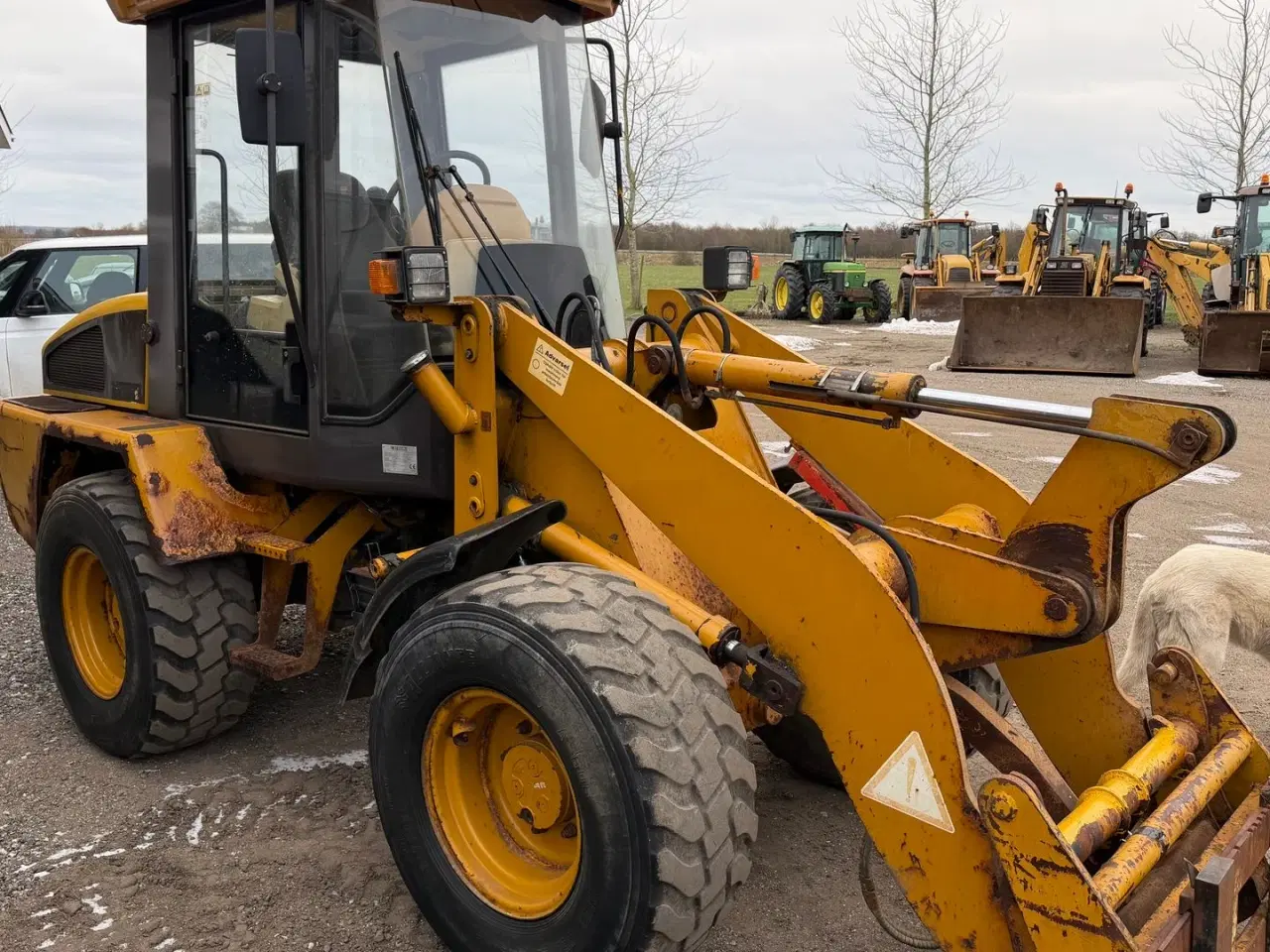 Billede 3 - Hydrema Wl 550C M. SKOVL OG GAFLER