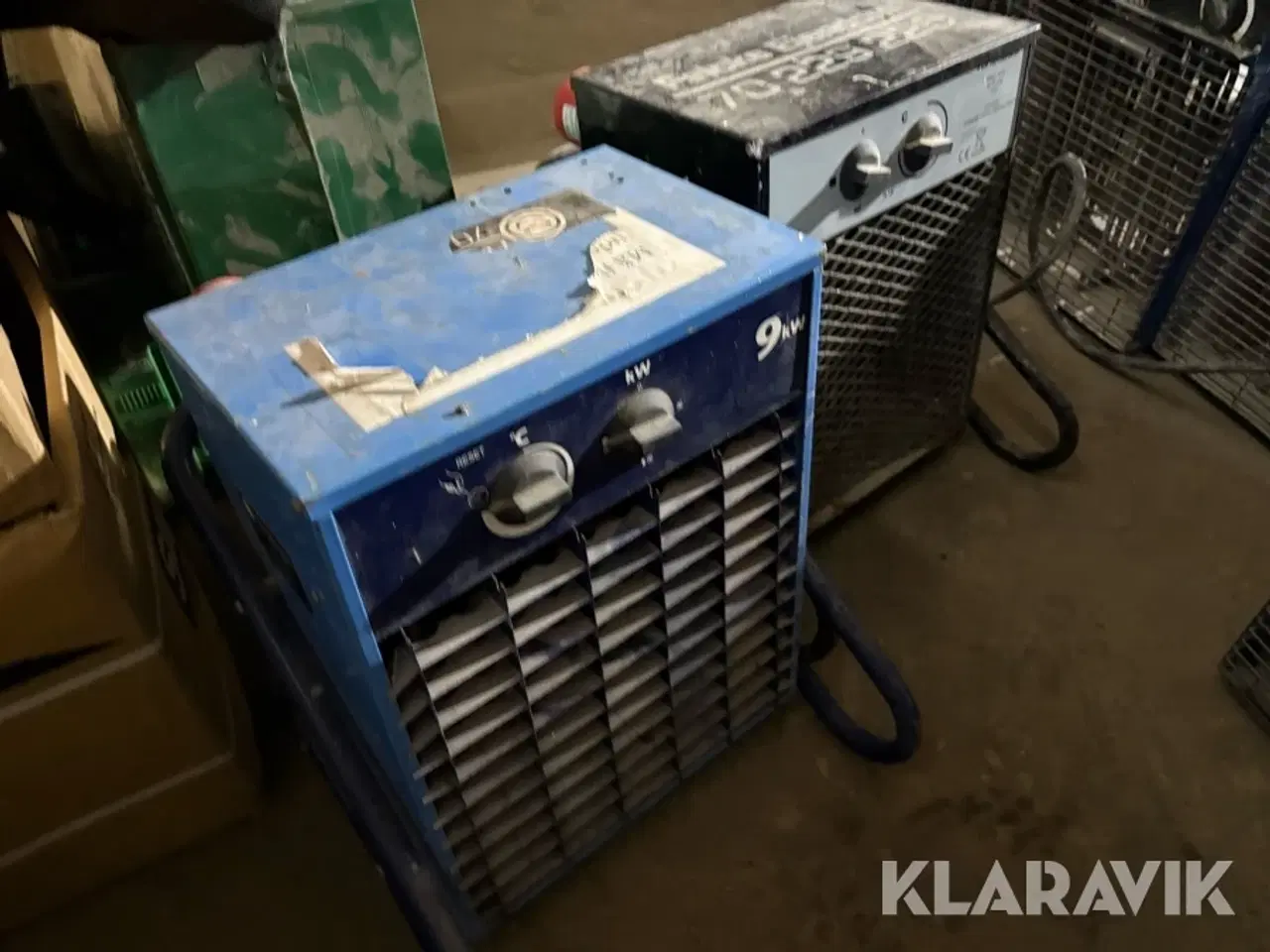 Billede 2 - Industrivarmeblæser 400v El-Björn VF 9B 2styk