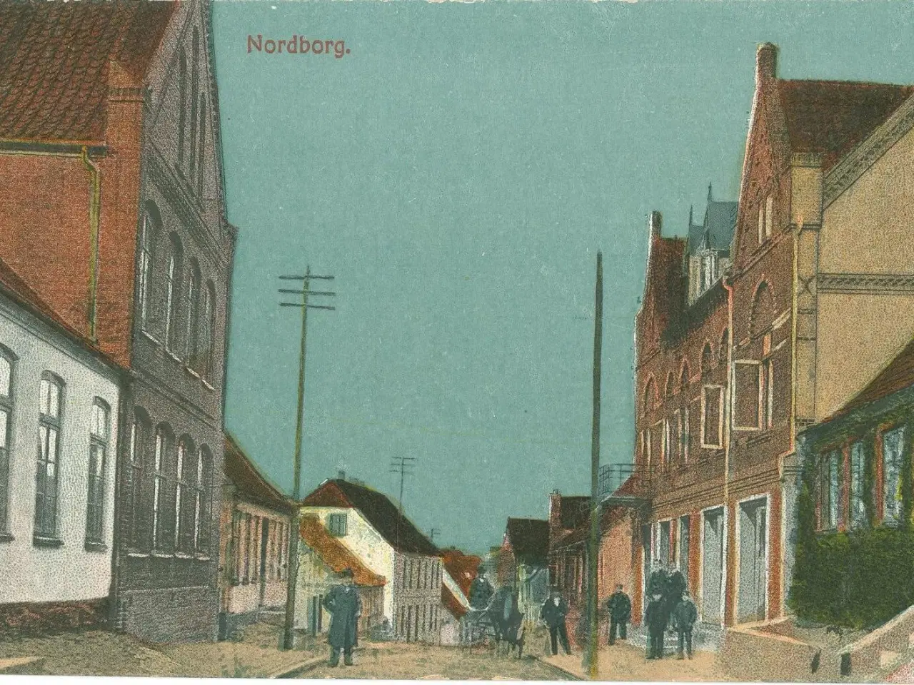 Billede 1 - Nordborg. Storegade, ca. 1920