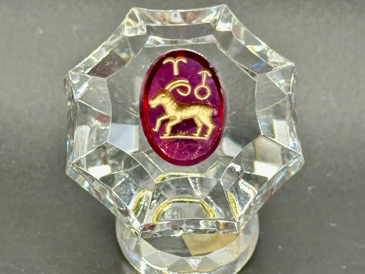 Billede 2 - Retro miniature dekoration af ægte krystal