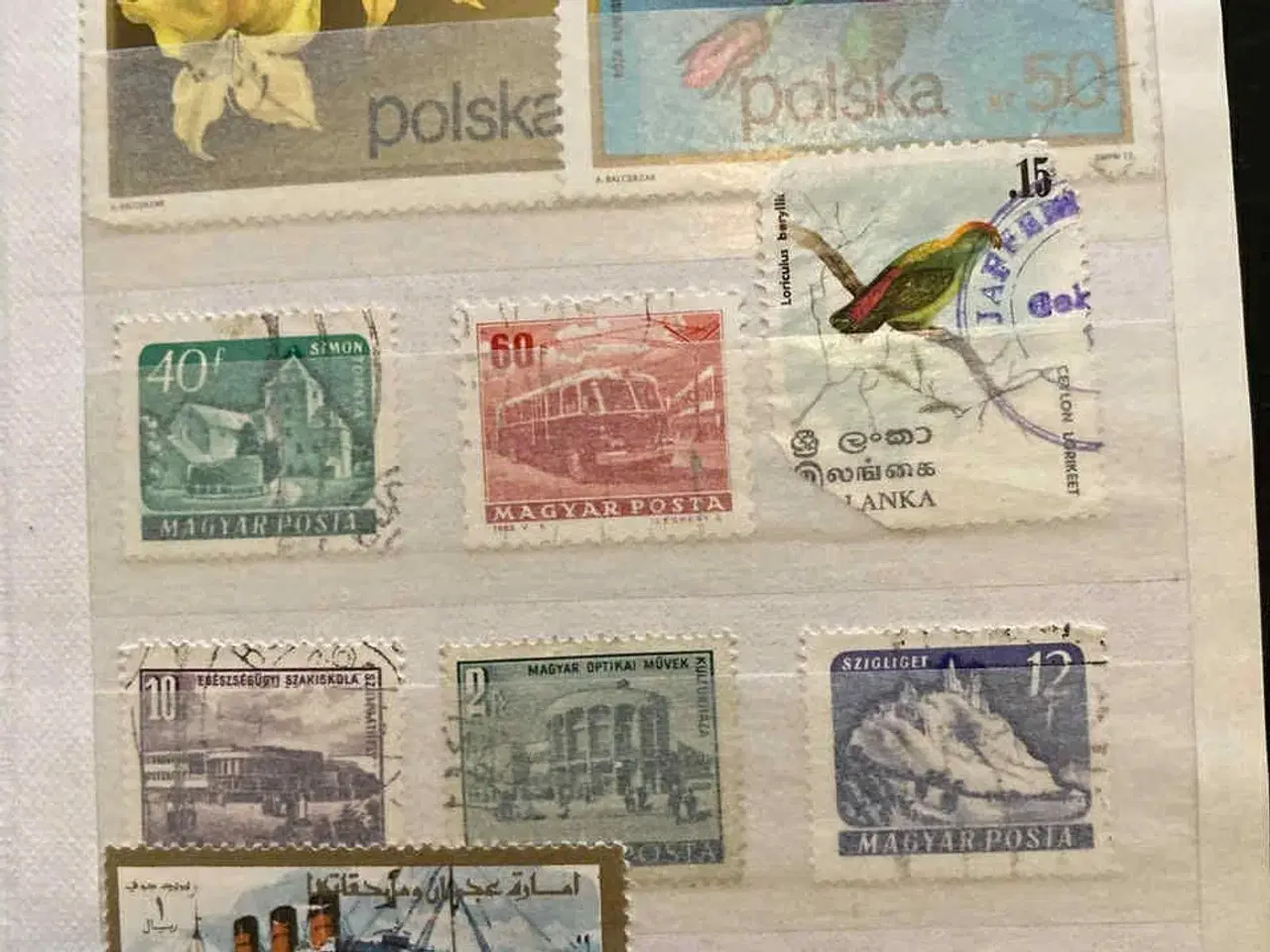 Billede 4 - Frimærkesamling. Øvrige lande, stemplet