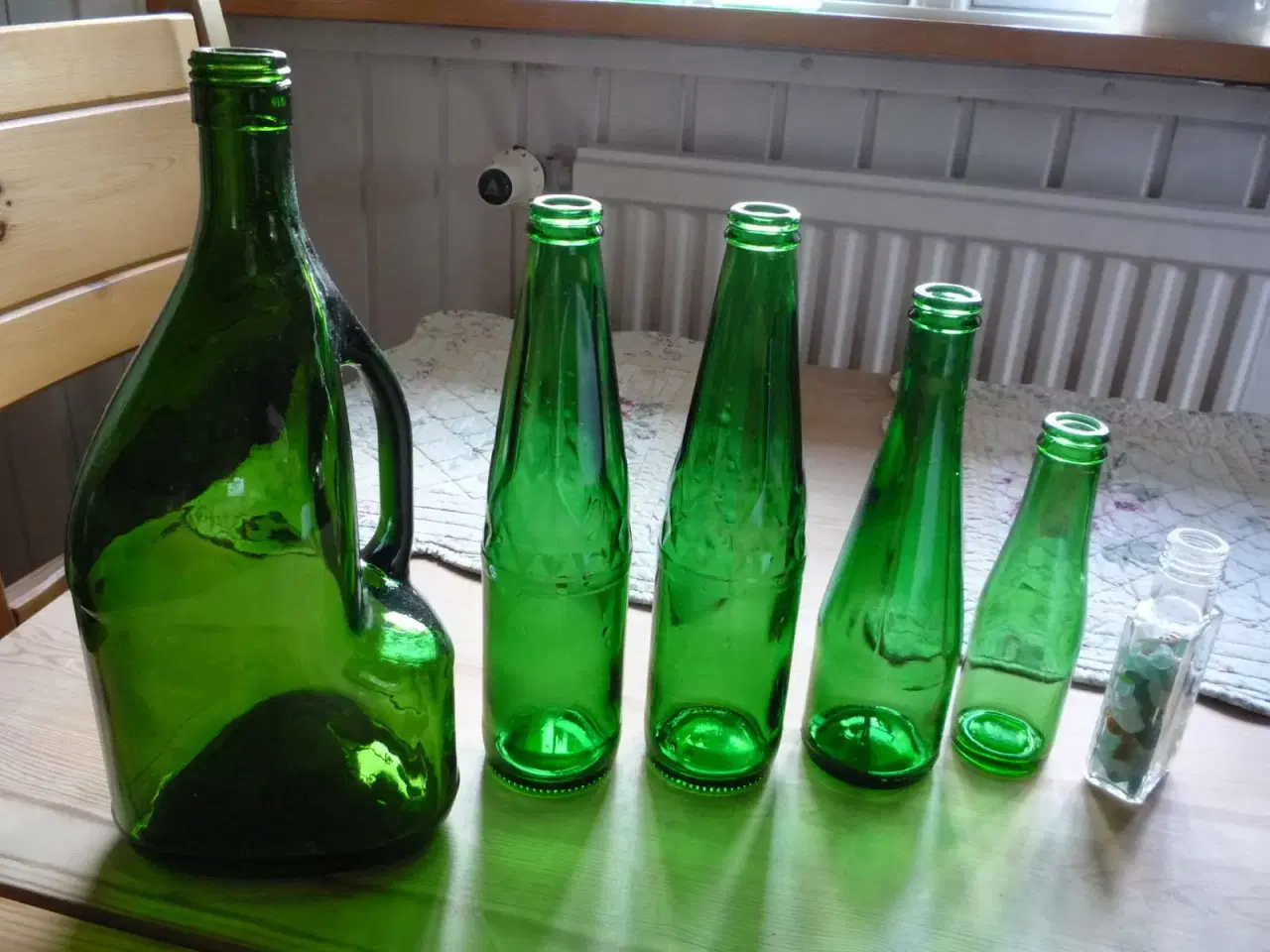 Billede 1 - Grønne flasker