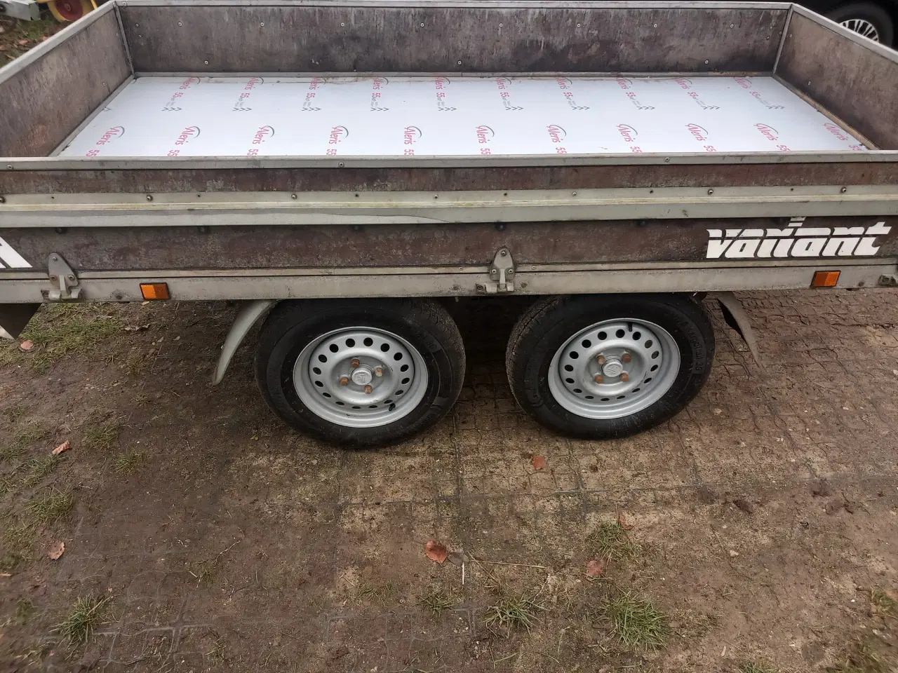 Billede 2 - Nysynet 1300kg. Variant boogie trailer sælges