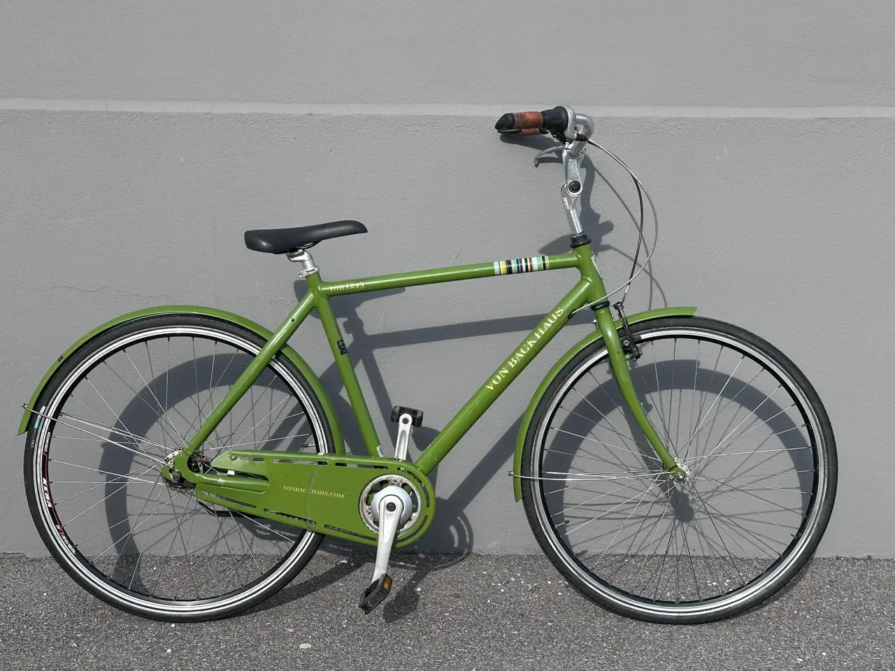 Billede 1 - Grøn Von Backhaus herrecykel – klassiker med 7 gea