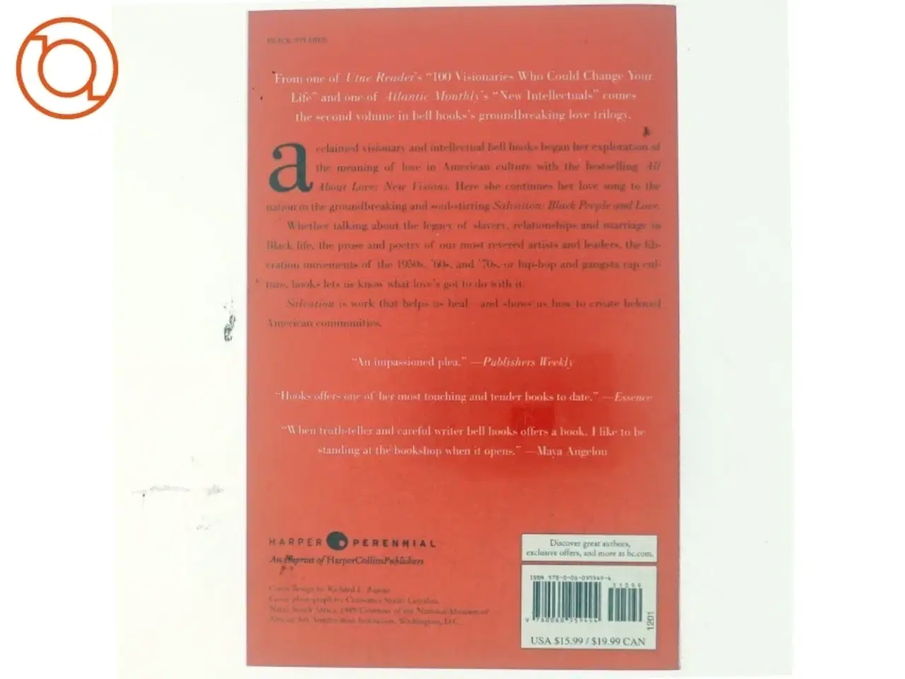 Billede 3 - Salvation af bell hooks (Bog)