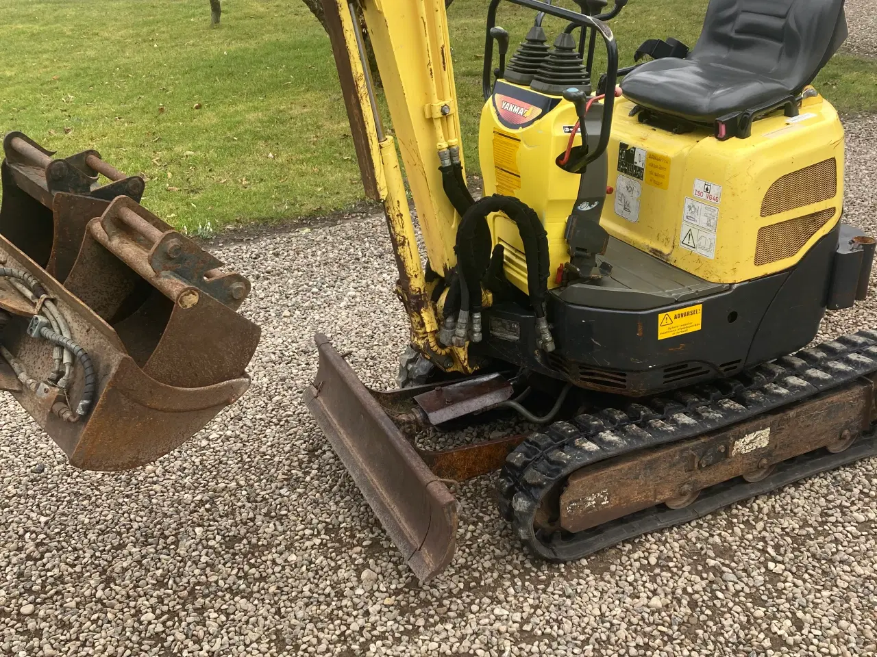 Billede 1 - Velholdt yanmar minigraver