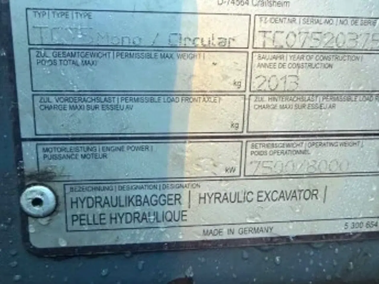 Billede 5 - 8tons gravemaskine 