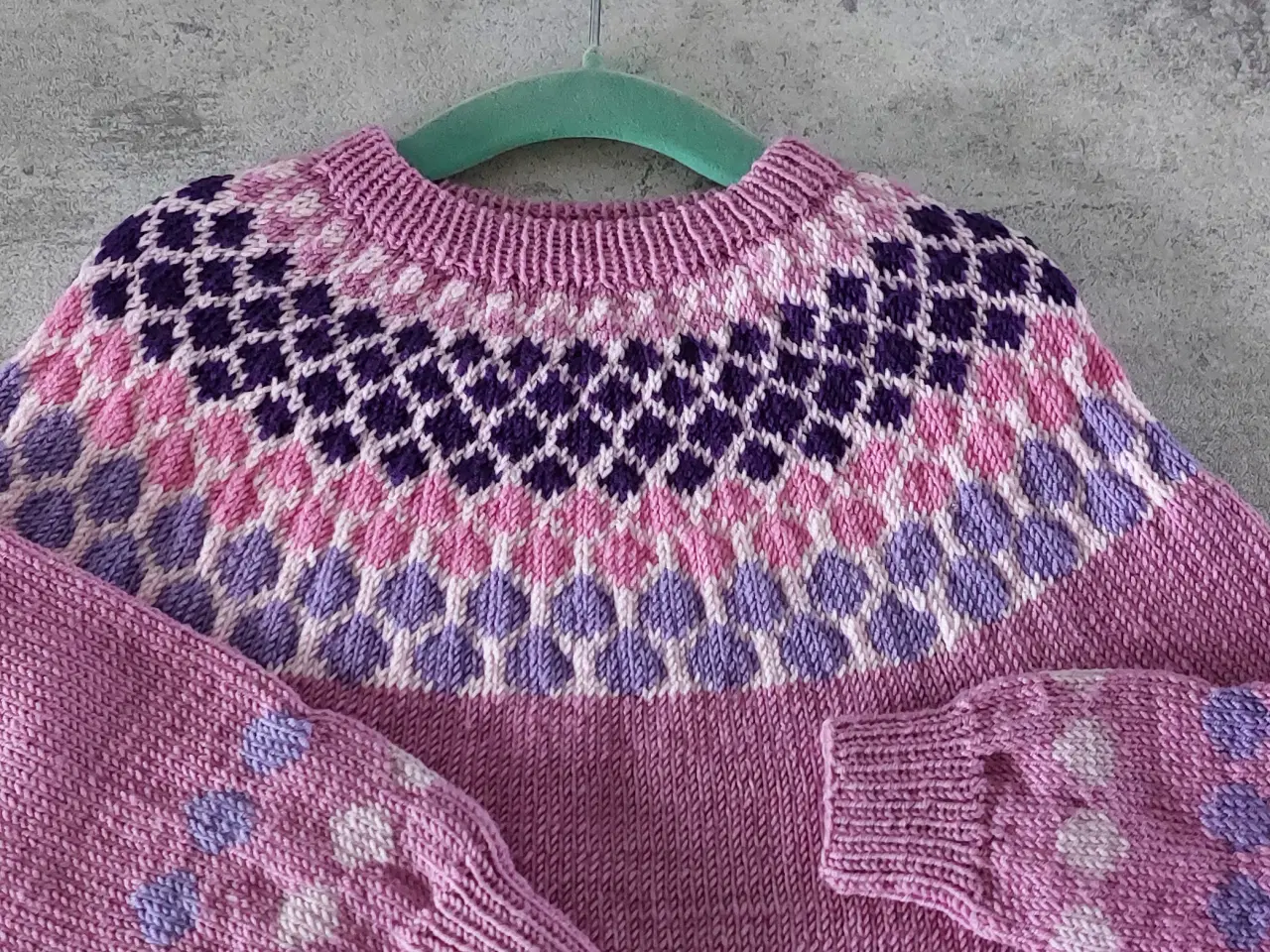 Billede 3 - Håndstrikket