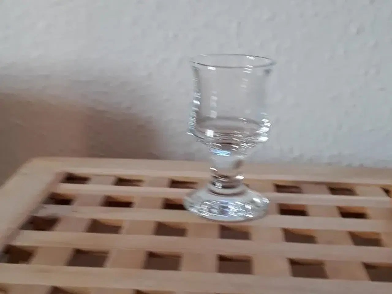 Billede 1 - Sherry-/portvinsglas, Holmegaard Skibsglas