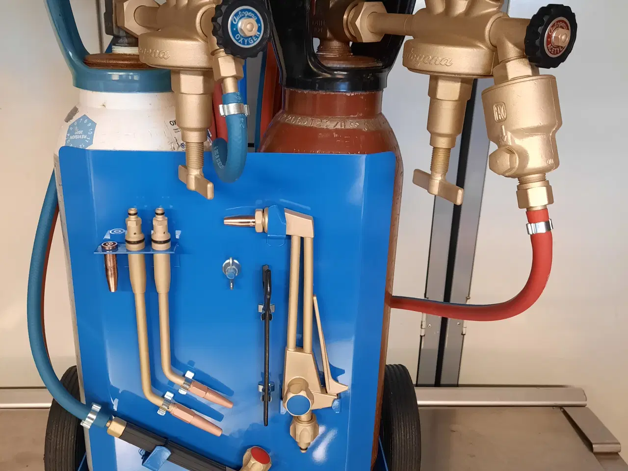 Billede 2 - ilt og gas sæt/Skærebrændersæt Autogena Portafix