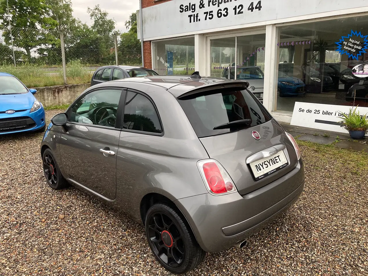 Billede 6 - Fiat 500 Nysyn ,1 Ejer, Meget pæn og velkørende
