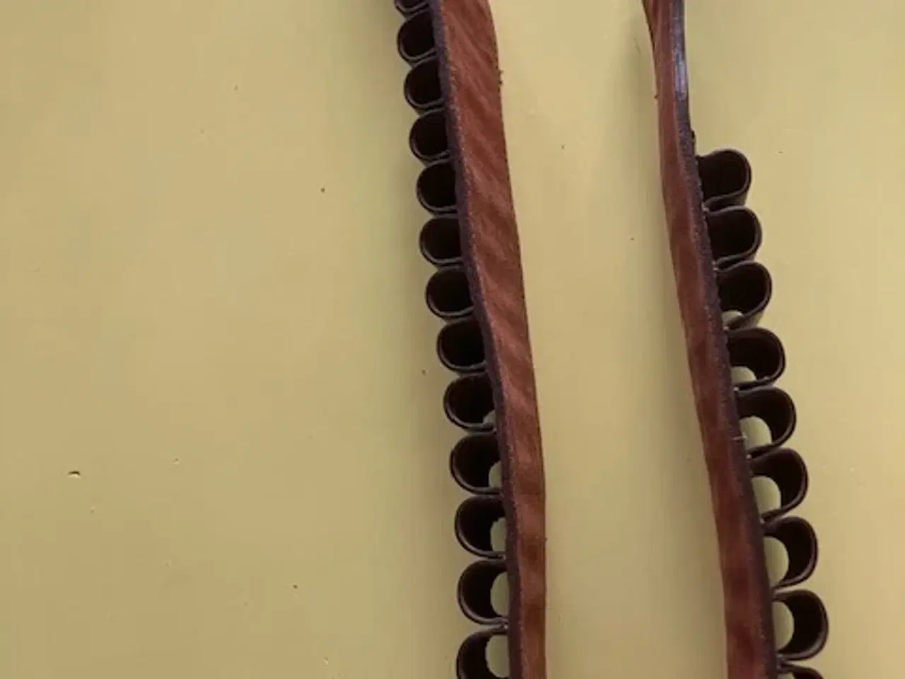 Billede 4 - Patronbælte brunt læder