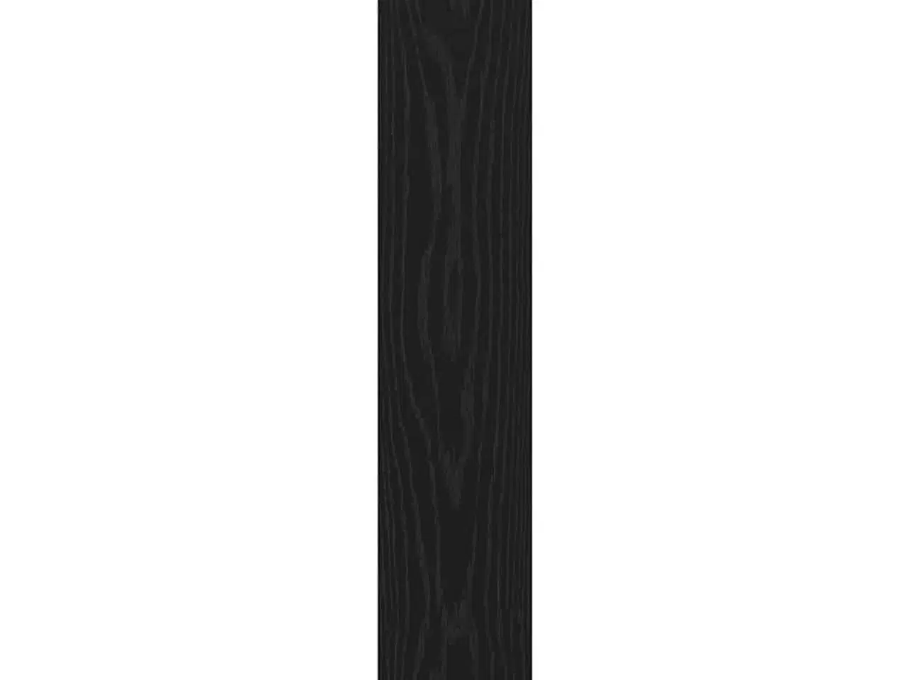 Billede 6 - Vægreol sort egetræ 36x16x90 cm konstrueret træ