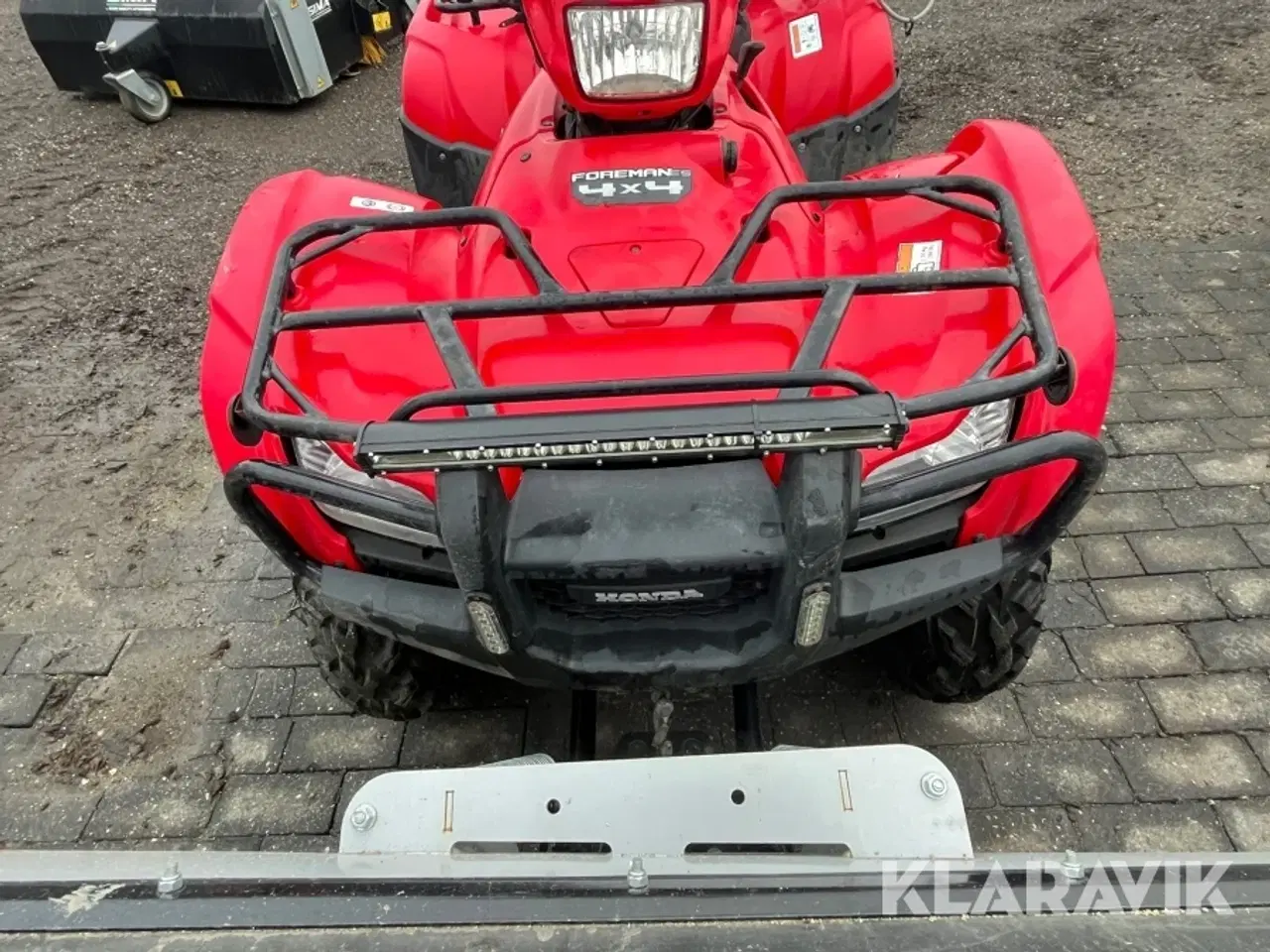 Billede 12 - Atv Honda TRX 500 Foreman ES med plov
