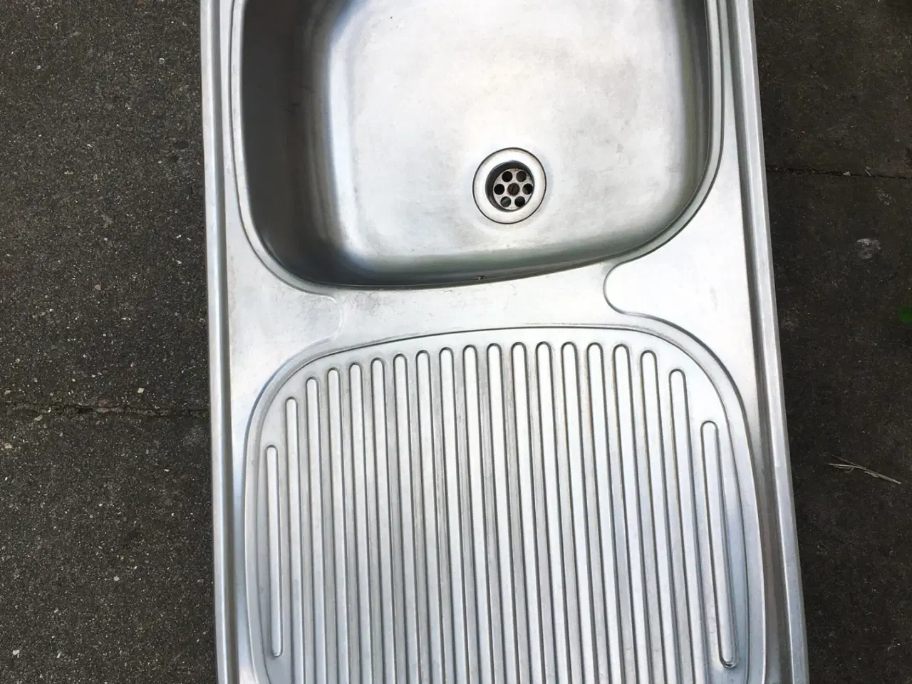 Billede 1 - Stålvask med bakke