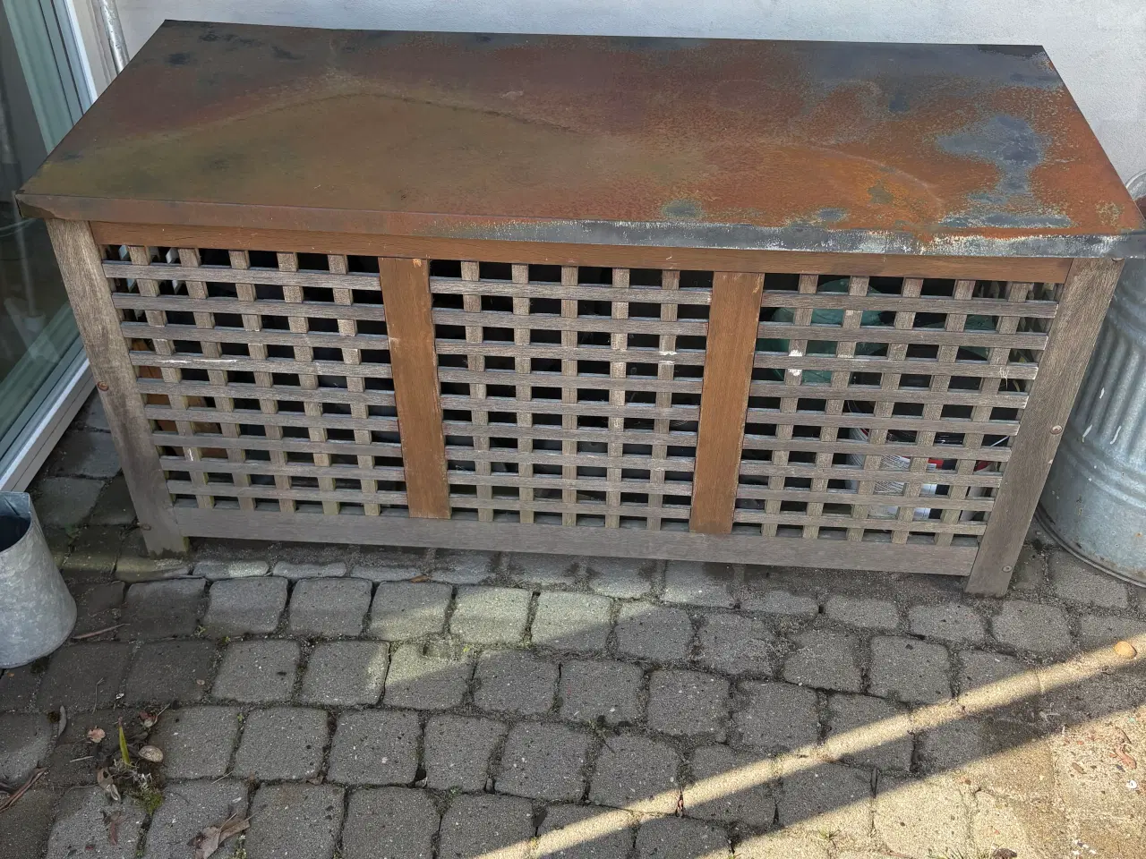 Billede 2 - Hyndeboks i teaktræ