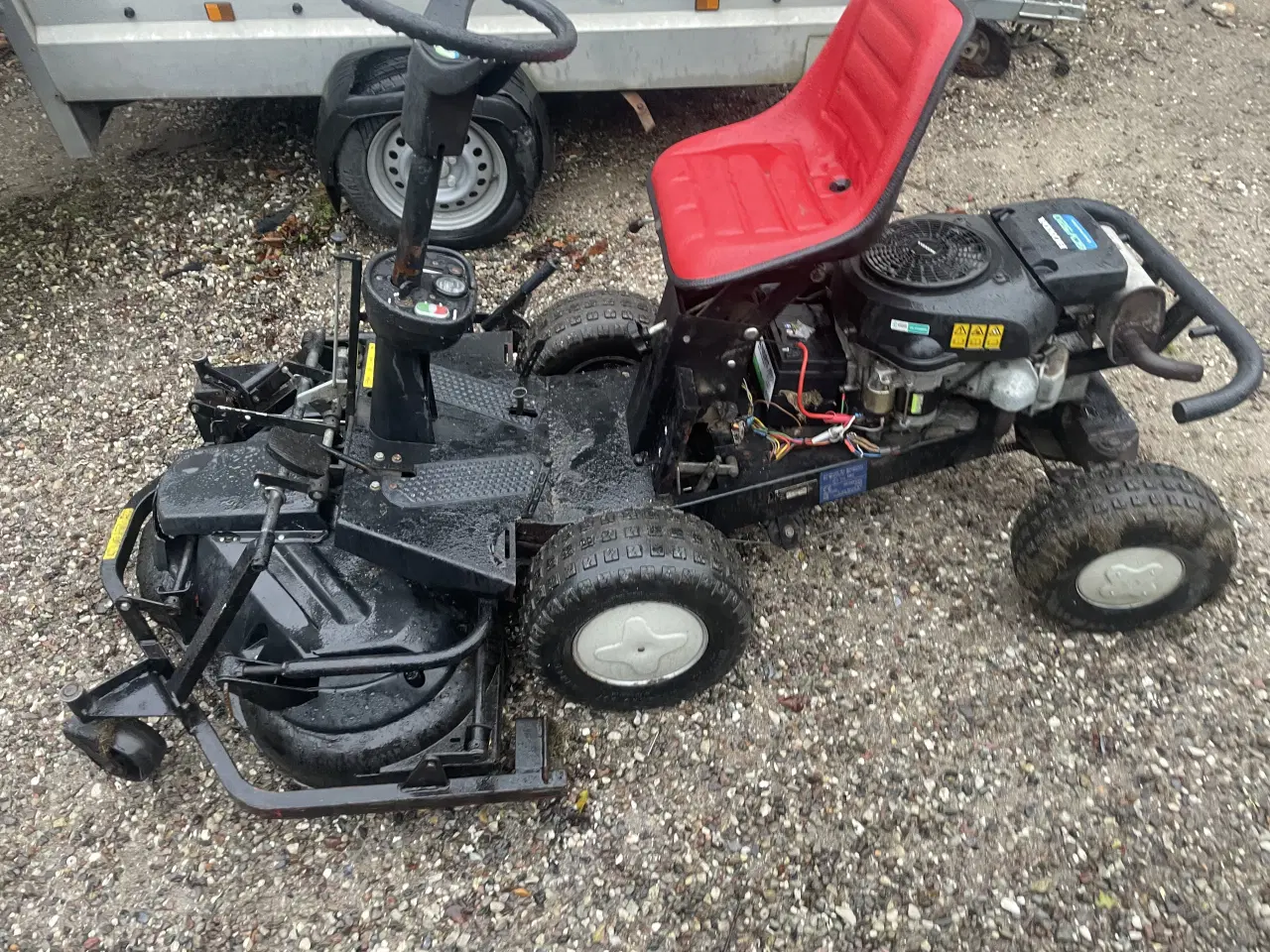 Billede 5 - Honda GCV 520 havetraktor med frontklipper