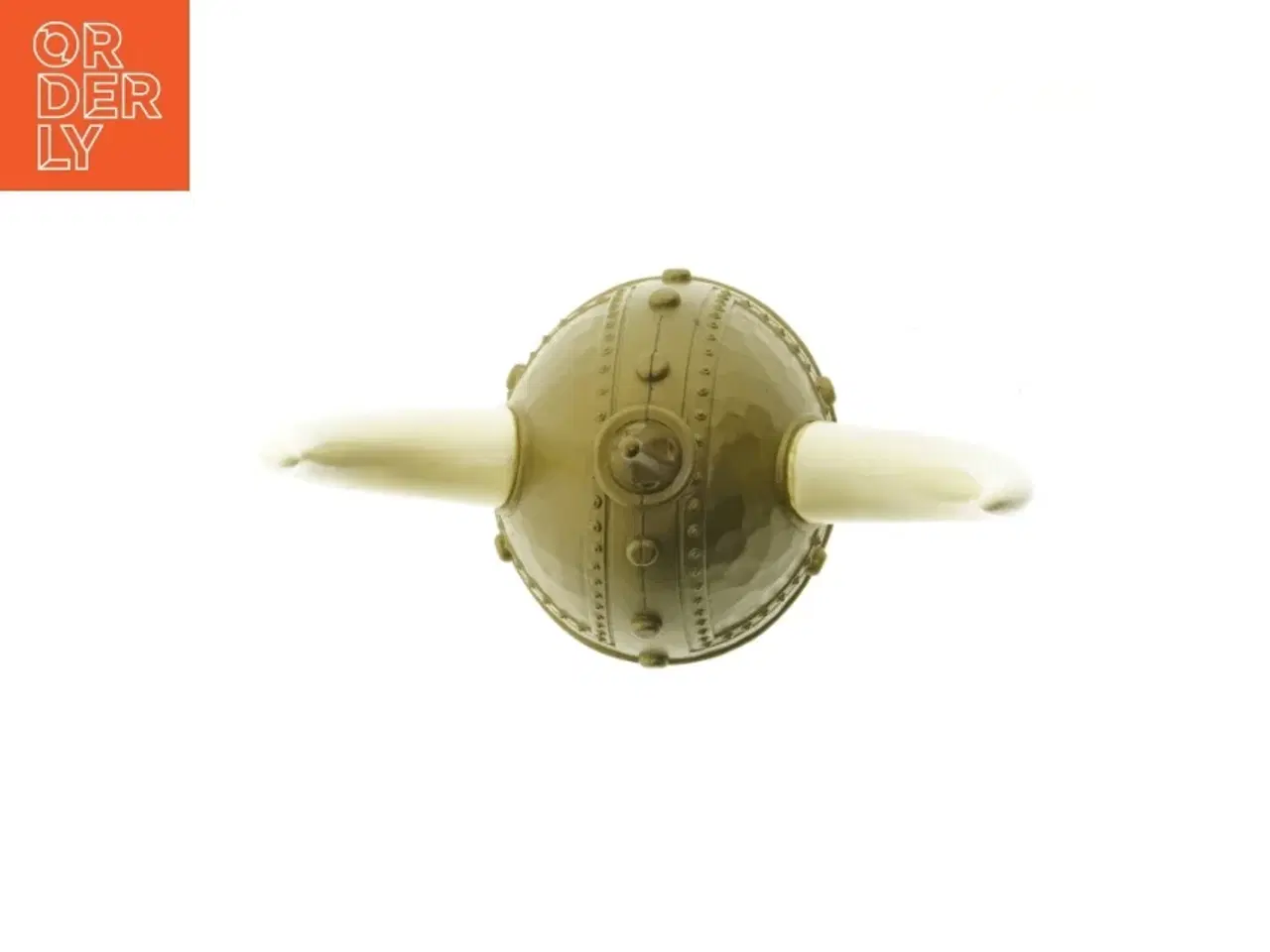 Billede 4 - Vikinge hjelm af plastik (str. Ø. 20 cm)