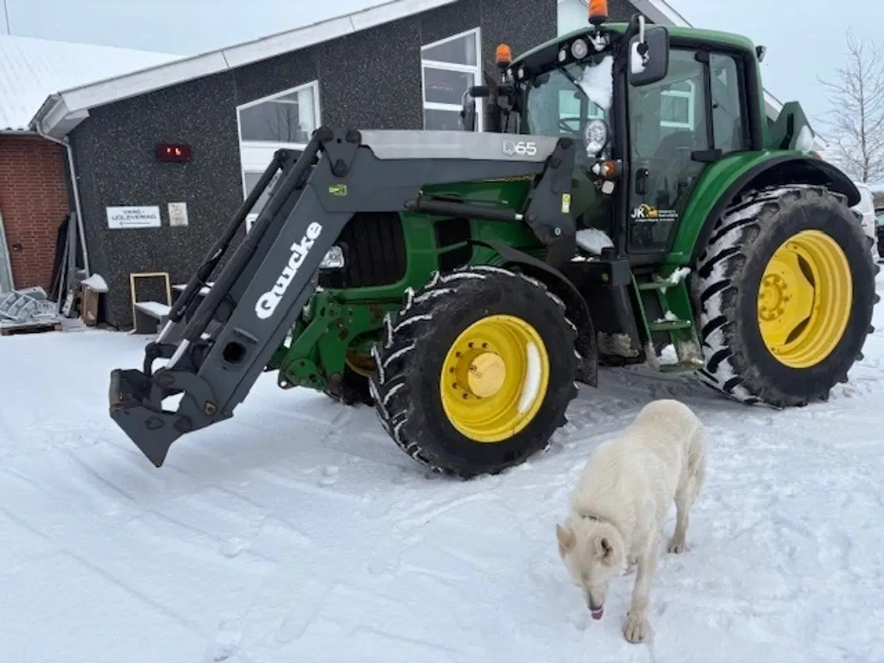 Billede 3 - John Deere 6630 AP TLS, ÅLØ Q 65 LÆSSER,