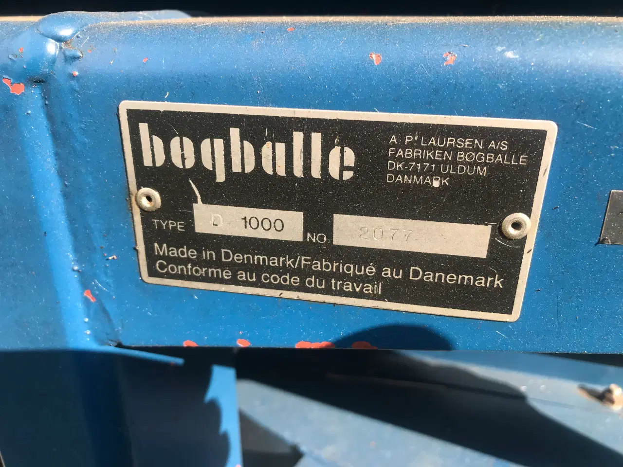 Billede 2 - Bøgballe D1000. 